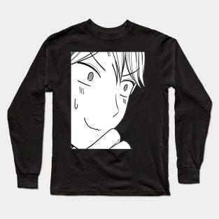 President being cheeky Kaguya-sama Long Sleeve T-Shirt